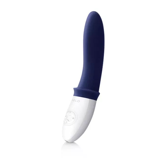BILLY 2 white and blue combination Prostate Massager graphical image