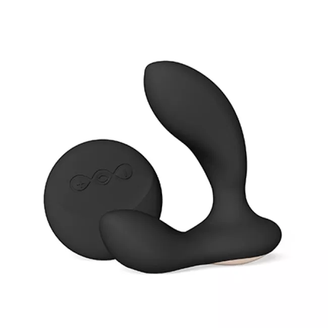 HUGO 2 Remote black color Prostate Massager graphical image