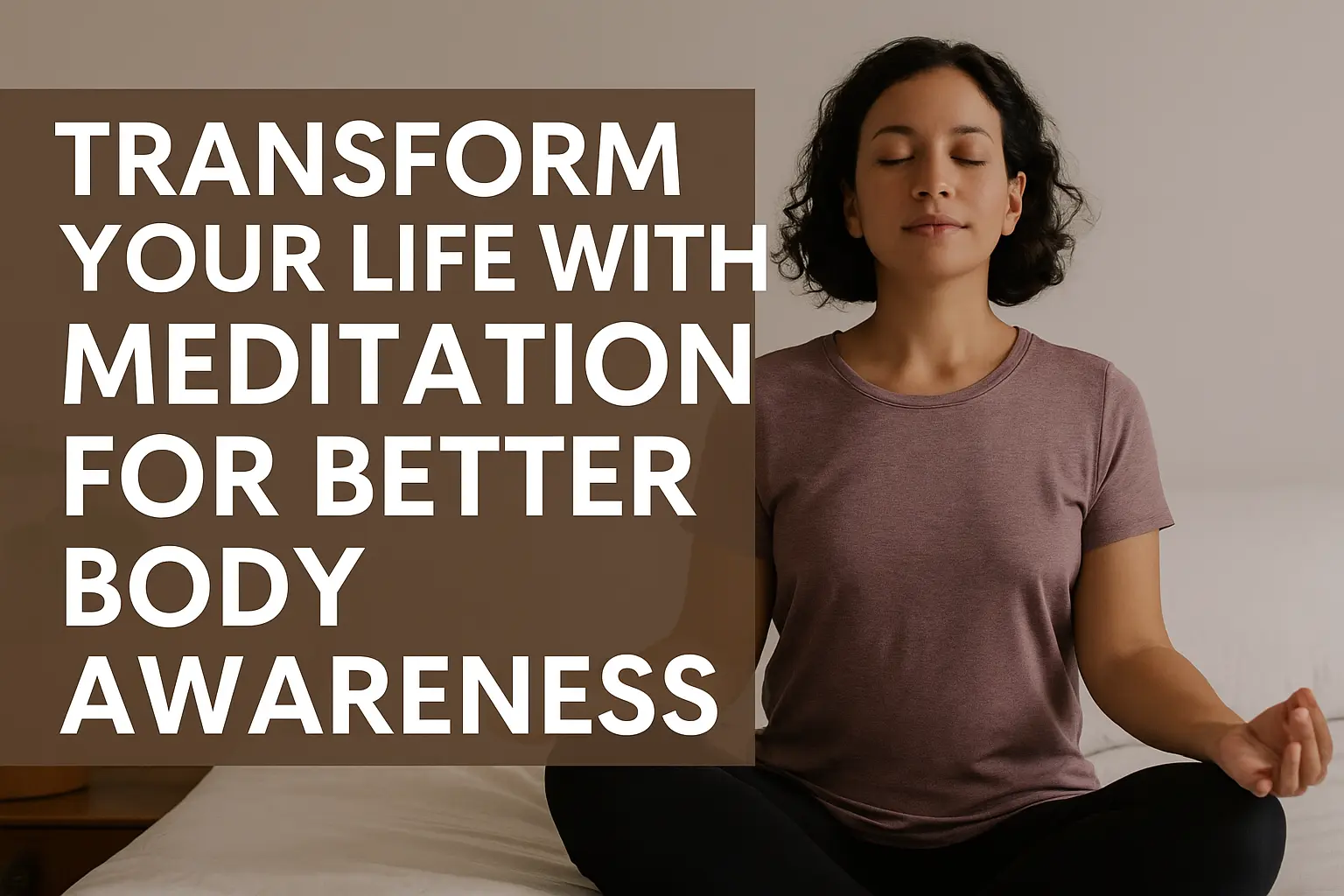 Transform Your Life with Meditation for Better Body Awareness
