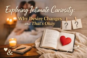 exploring intimate curiosity and emotional connection as desire changes in a relationship
