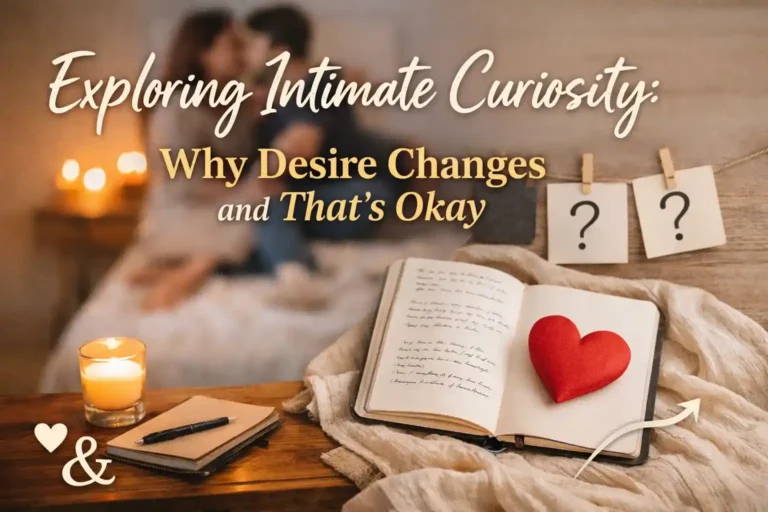 exploring intimate curiosity and emotional connection as desire changes in a relationship